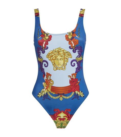 versace women's swimsuit|versace medusa bikini.